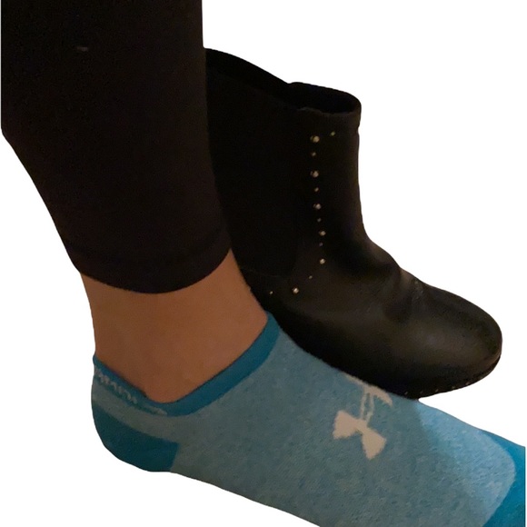 Italian leather boots NAPOLEON US 6.5-7 EU 37 Black Leather - Picture 9 of 9